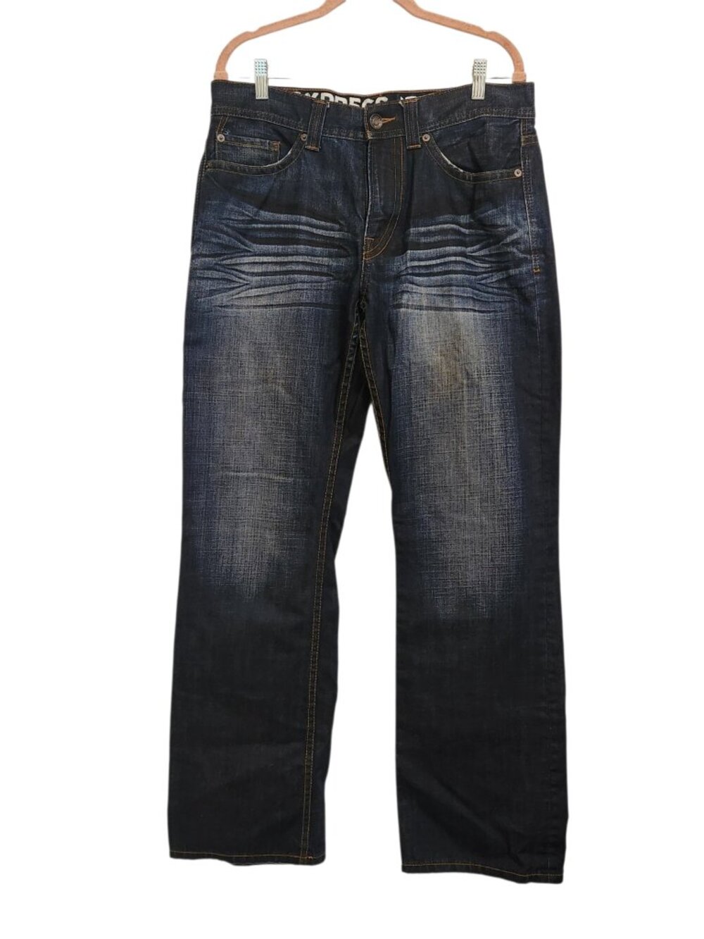 Express Men's Loose Low Rise Boot Cut Blake Jeans Size 32x34